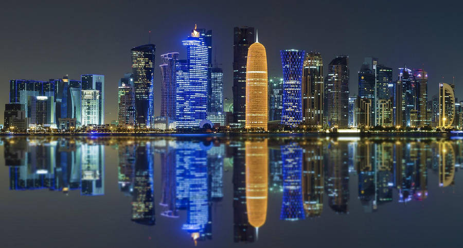 Extremely Clear Doha City Wallpaper