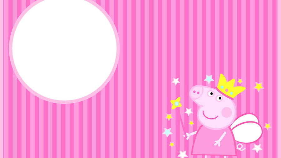 Fairy Costume Peppa Pig Ipad Wallpaper