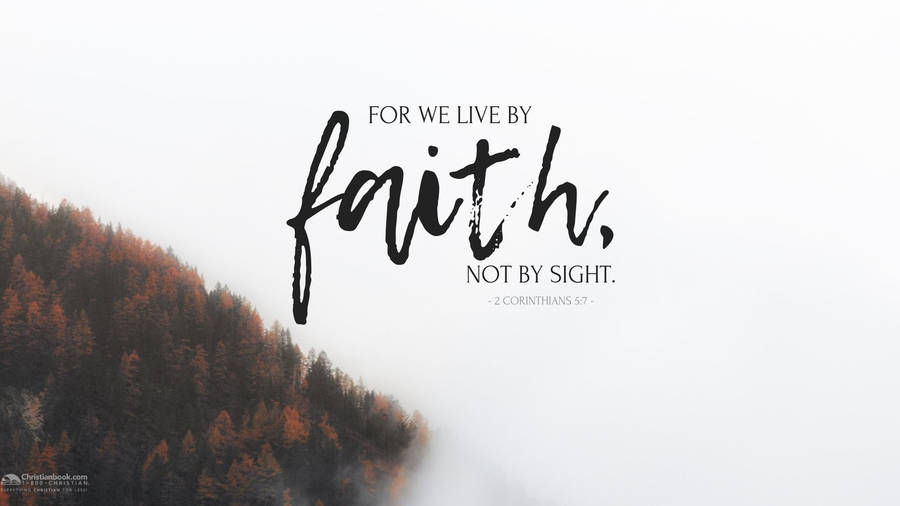 Fall Bible Quote Corinthians Wallpaper