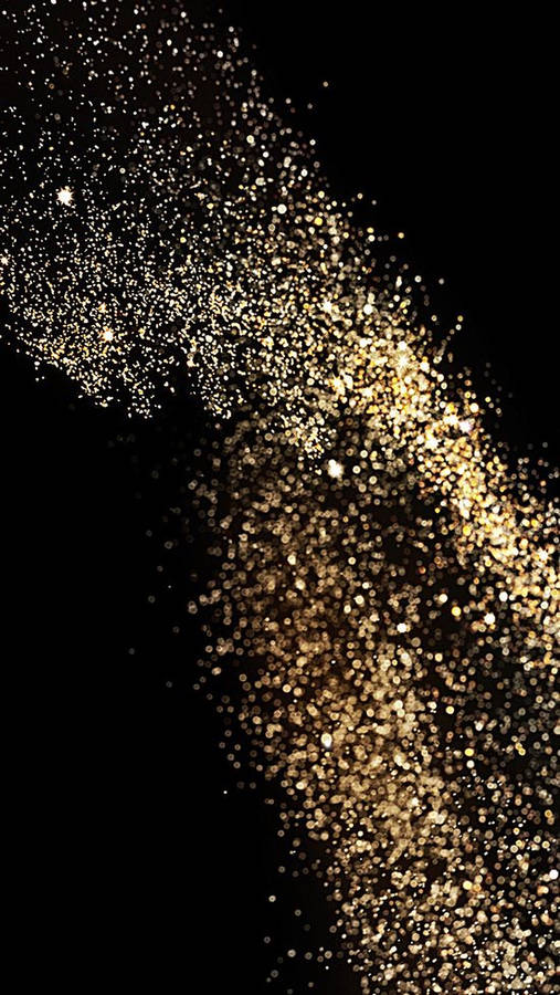 Falling Gold Dust Wallpaper