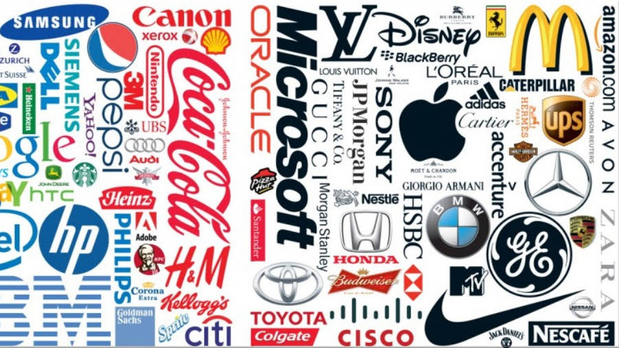 Famous Global Brand Products Wallpaper