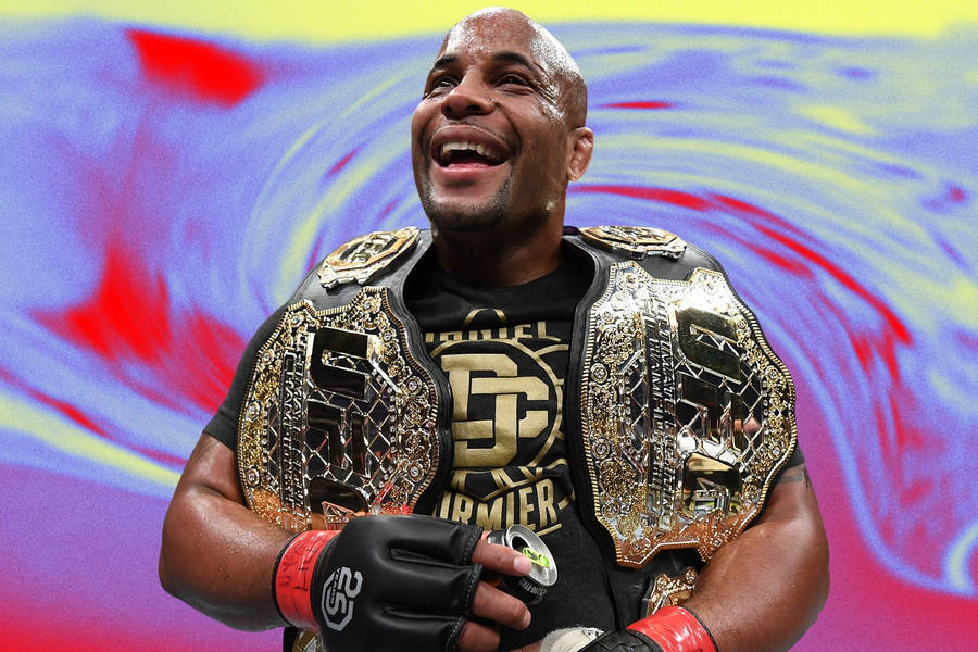 Famous Professional Martial Artist Daniel Cormier Wallpaper