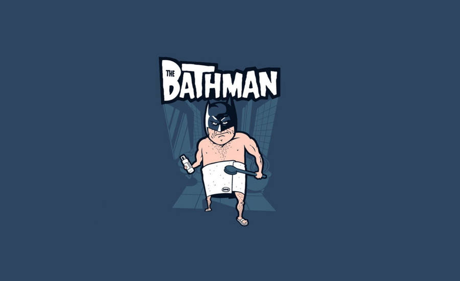 Fan Art Funny Batman Wallpaper