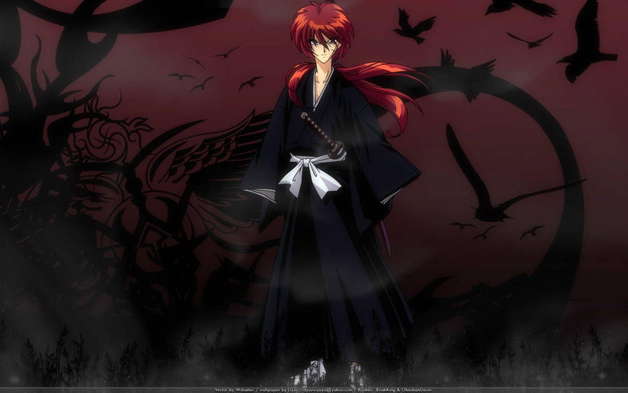 Fan Art Samurai X Kenshin Himura Wallpaper