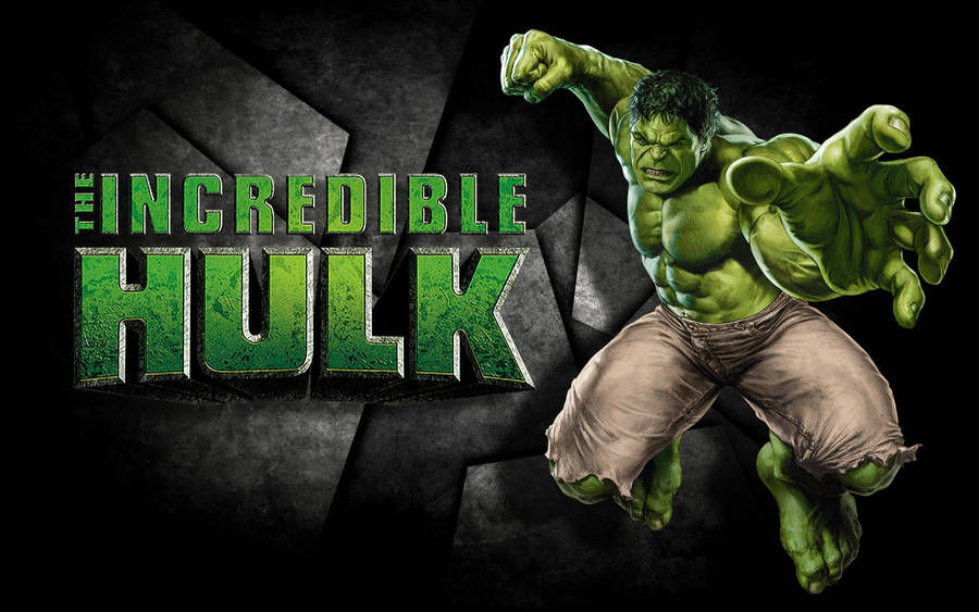Fan Made Poster Incredible Hulk Wallpaper