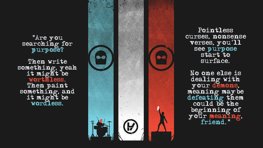 Fan-made Twenty One Pilots Wallpaper