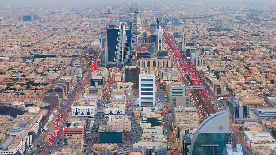 Fantastic City Of Riyadh Wallpaper