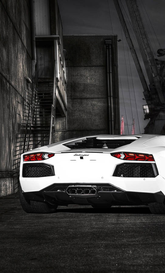 Fantastic White For Iphone Lamborghini Display Wallpaper