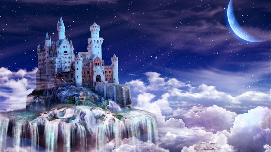 Fantasy Dream Castle Wallpaper