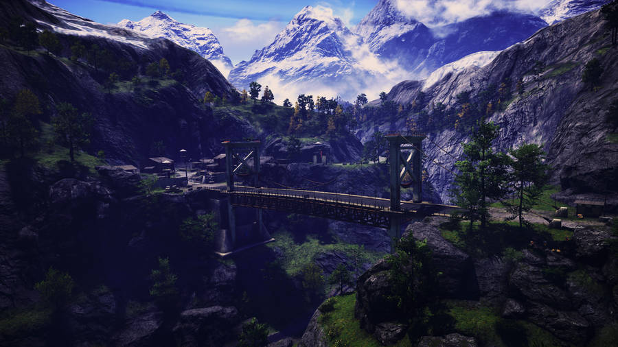 Far Cry 4 Mountain Bridge Wallpaper