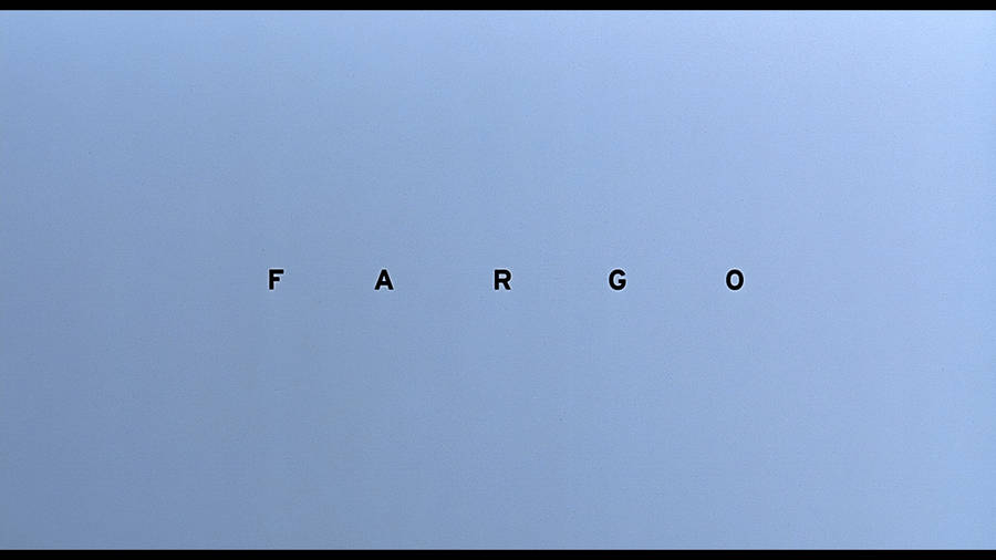 Fargo Minimalist Light Blue Background Wallpaper