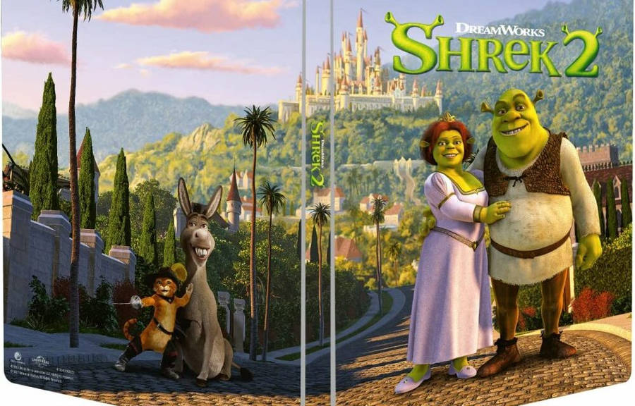 Fascinating Poster Shrek 2 Wallpaper