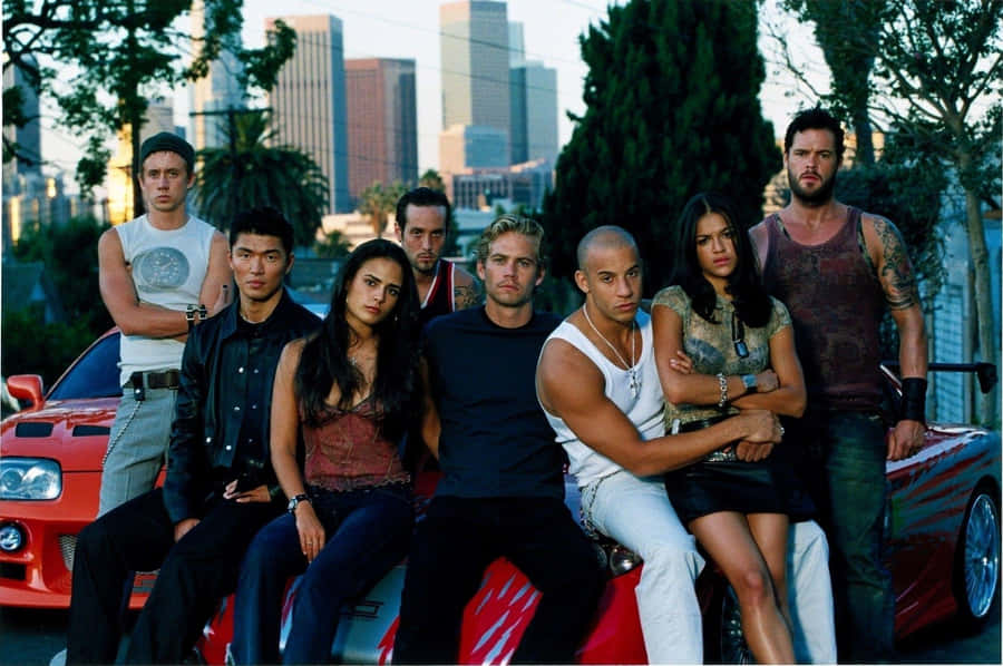 Fast And Furious 1 - A Fast-paced Action Movie Wallpaper