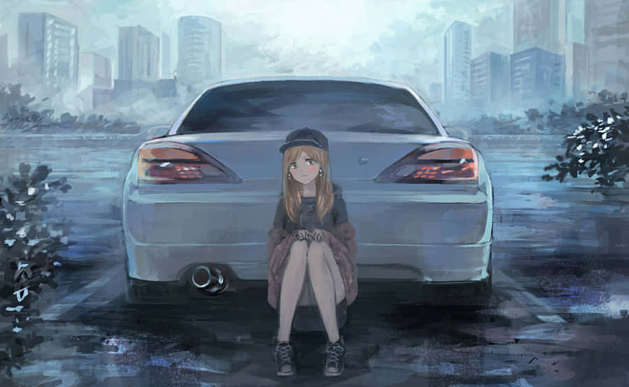 Fast And Furious Aesthetic: Get Ready For The Thrill Of Anime Drift Wallpaper
