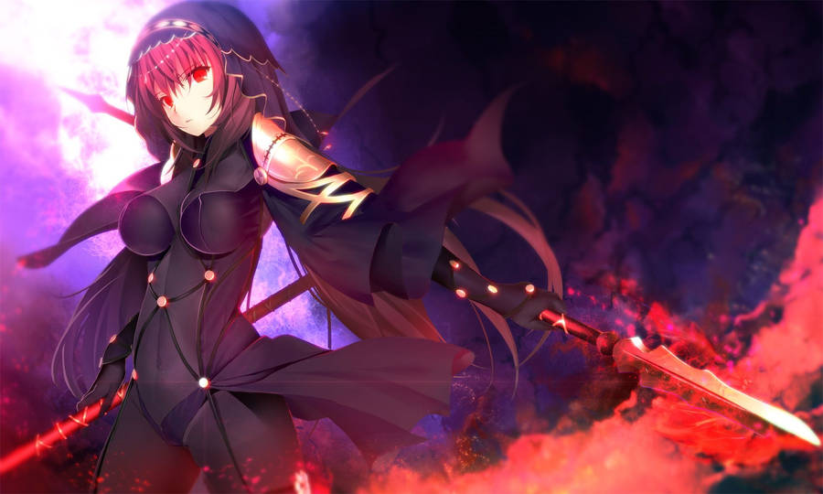 Fate Grand Order Game Scathach Wallpaper - wallpapersok