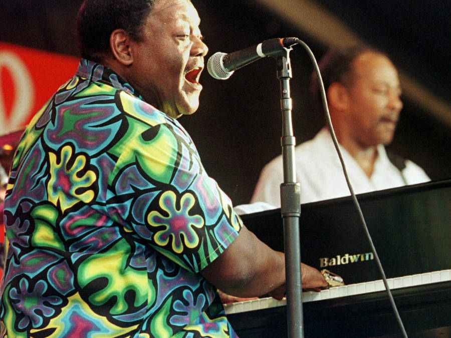 Fats Domino American Pianist Singer Wallpaper