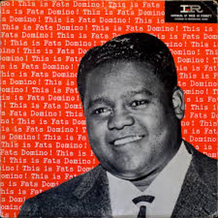 Fats Domino Graphic Design Wallpaper