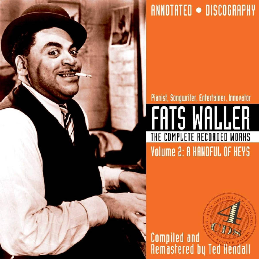 Fats Waller - A Handful Of Keys Album Cover Wallpaper