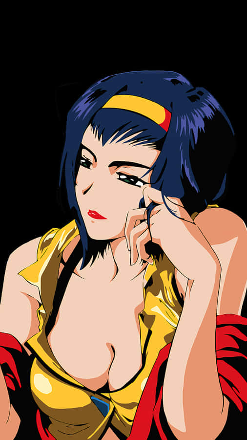 Faye_ Valentine_ Cowboy_ Bebop_ Vector Wallpaper