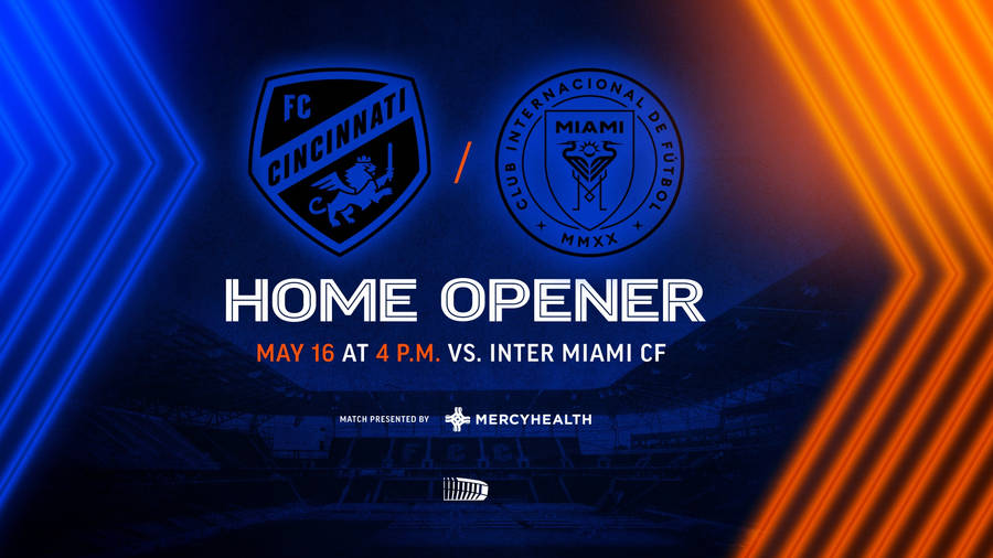 Fc Cincinnati Will Take On Inter Miami Cf Wallpaper