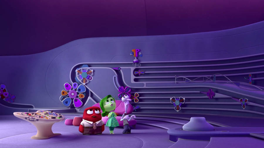 Fear Inside Out Recall Tube Wallpaper