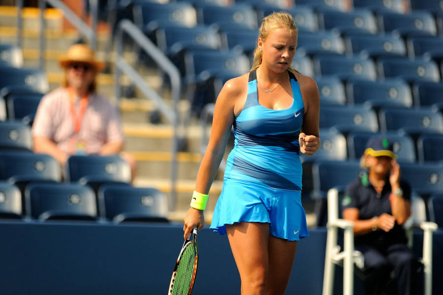 Fearless Anett Kontaveit Focusing On Her Next Move Wallpaper