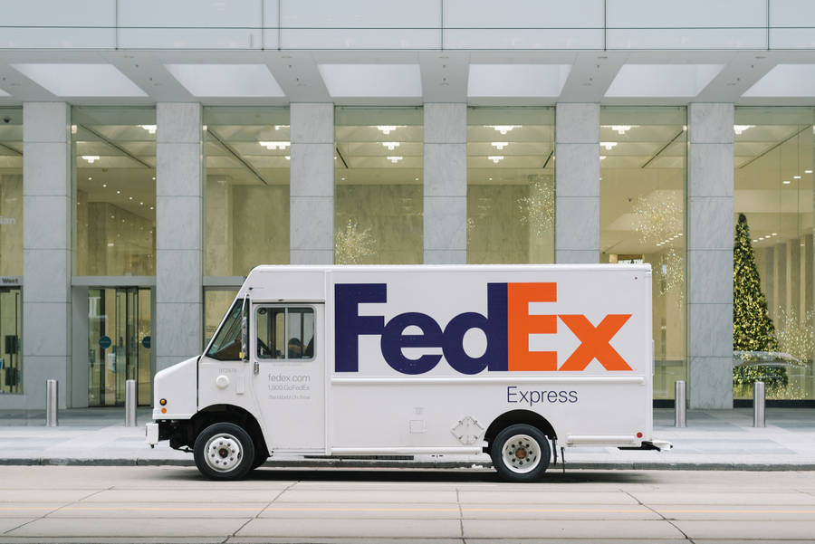 Fedex Freight Shipping Truck Wallpaper