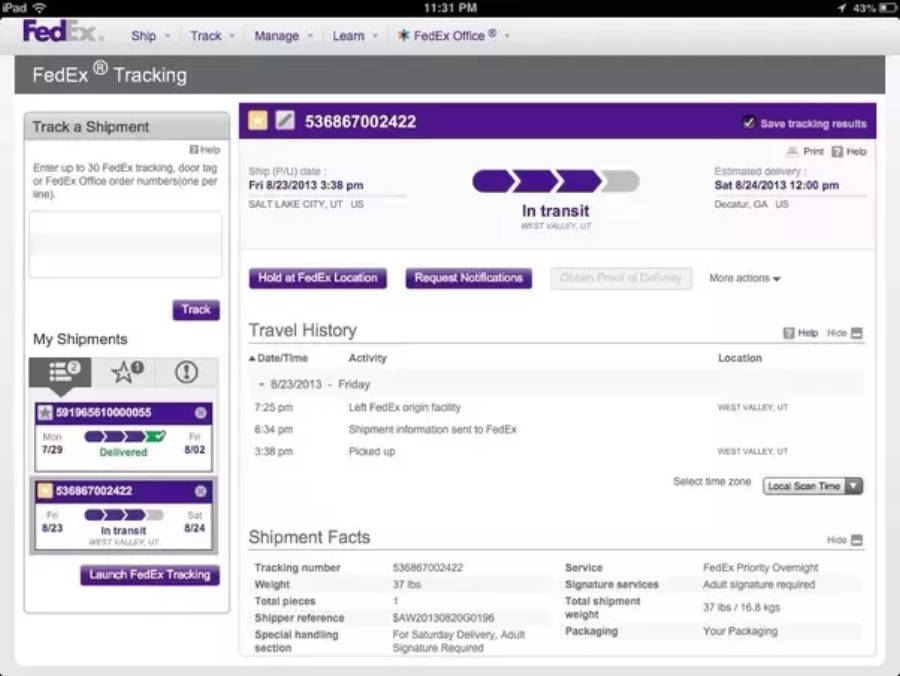 Fedex Tracking System: Ensuring Your Package's Secure Transit Wallpaper