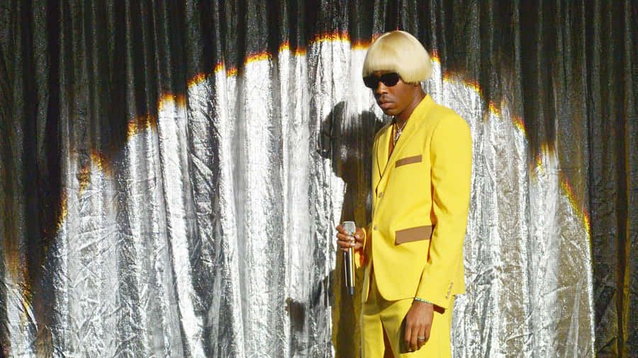 Feel The Colorful Vibes Of Tyler The Creator's Album Igor Wallpaper