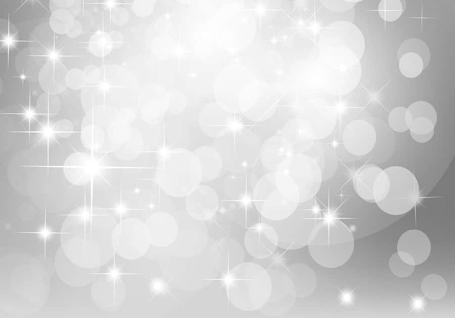 Feel The Glamour Of White Glitter Wallpaper