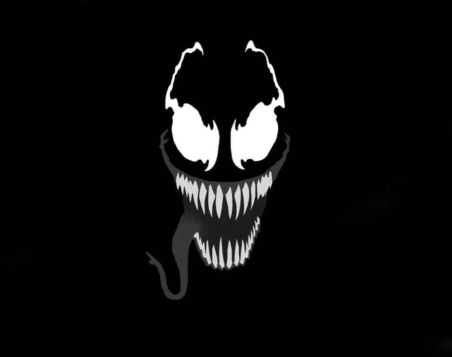 Feel The Power Of Black Venom Wallpaper