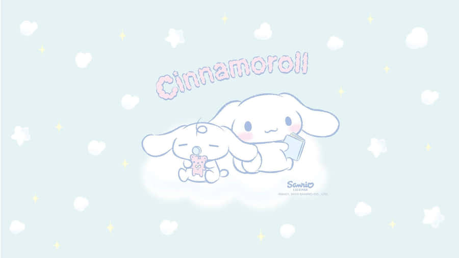 Feel The Power Of Productivity With Cinnamoroll Laptop Wallpaper