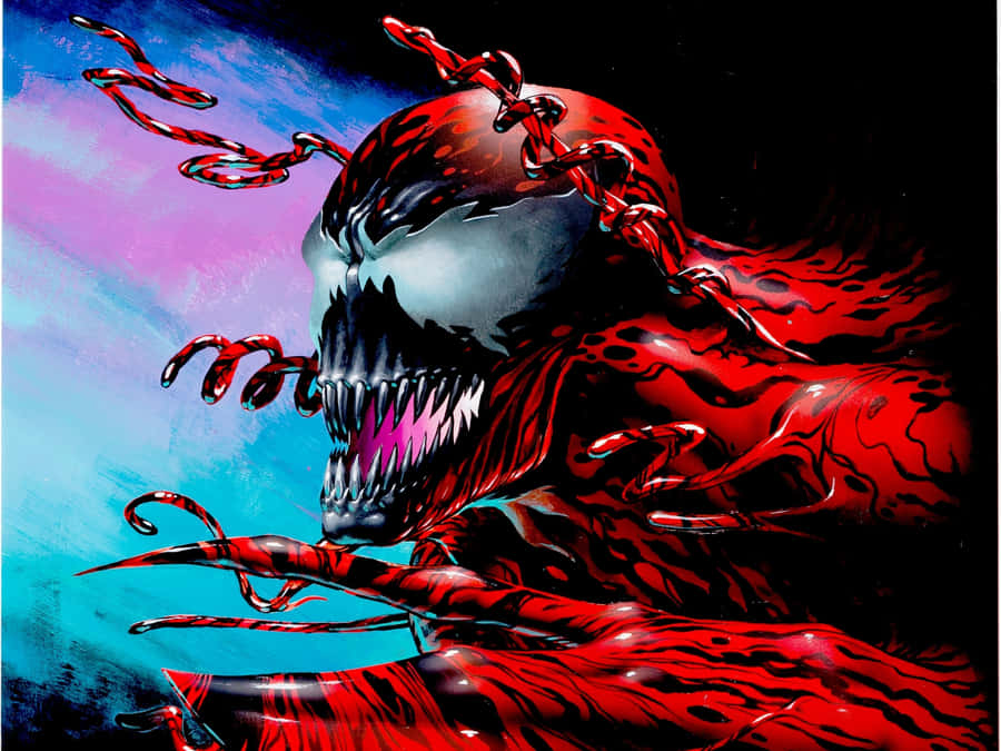 Feel The Power Of Spider Carnage Wallpaper