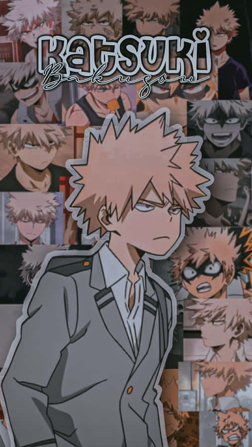 Feel The Power With Bakugou Aesthetic Wallpaper