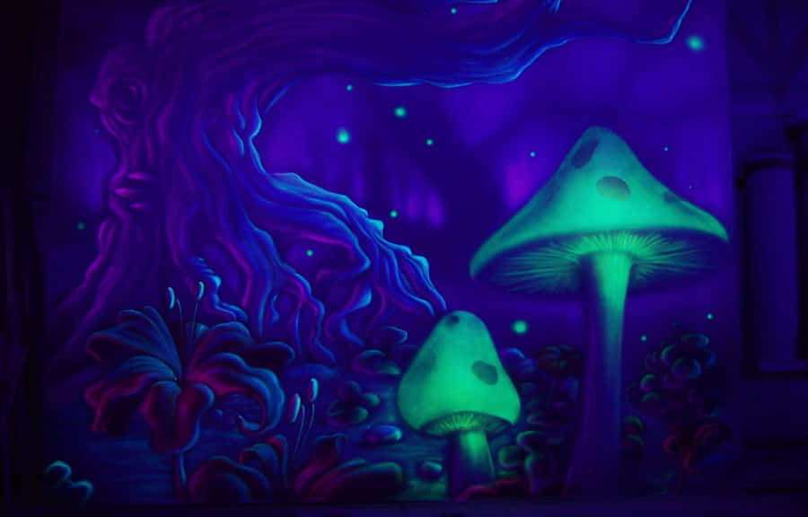 Feel The Vibes And Explore Your Inner Possibilities With Dope Trippy. Wallpaper