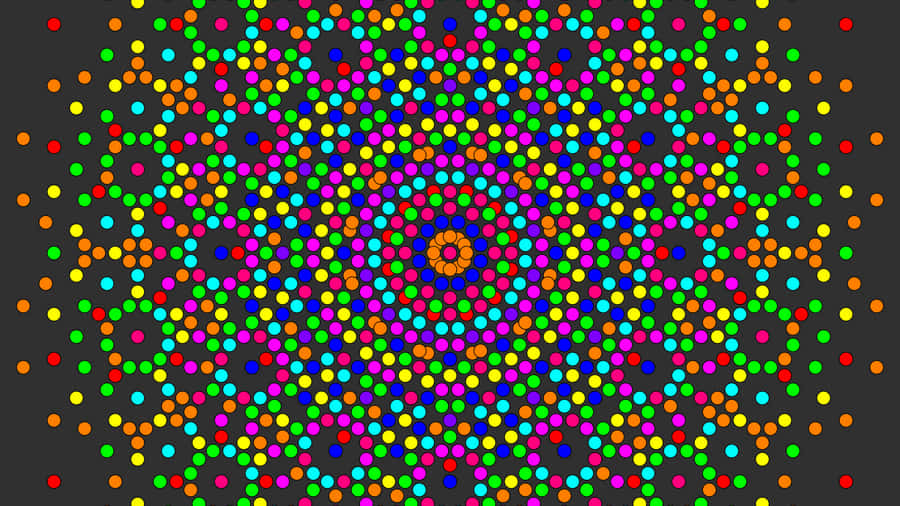 Feel The Vibrancy Of Colorful Psychedelia! Wallpaper