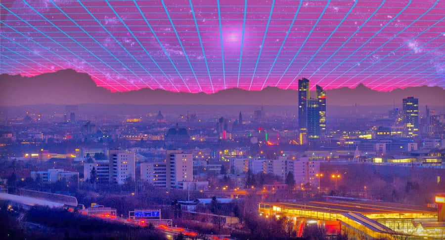 Feel The Vintage Vibe With Aesthetic Retro Laptop Wallpaper