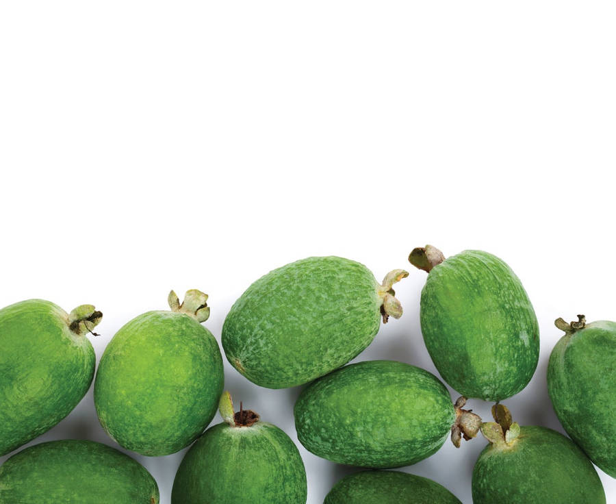 Feijoas In Horizontal Wallpaper