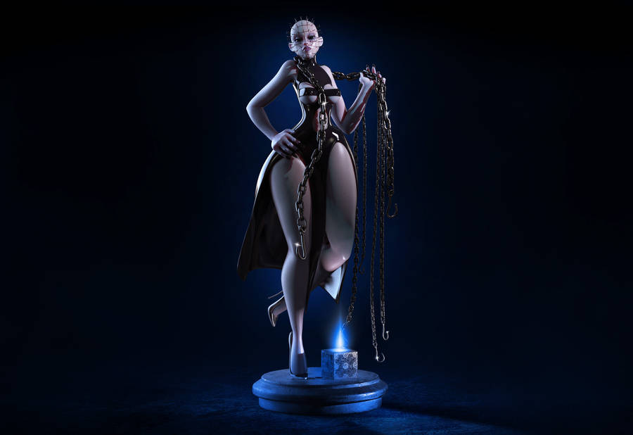 Female Pinhead Figurine Wallpaper