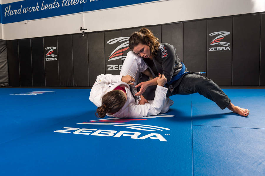 Female Submission Brazilian Jiu-jitsu Wallpaper