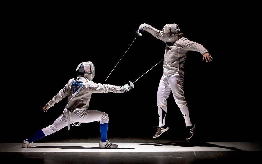 Fencing Sport Match Wallpaper