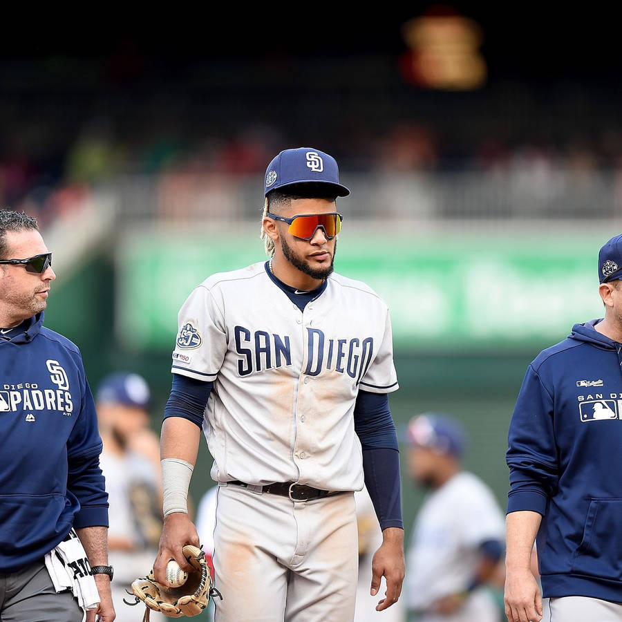 Fernando Tatis Jr Cool Shades Wallpaper