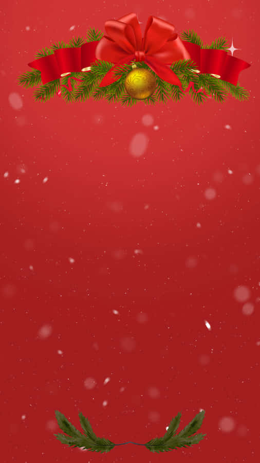 Festive Christmas Background Wallpaper