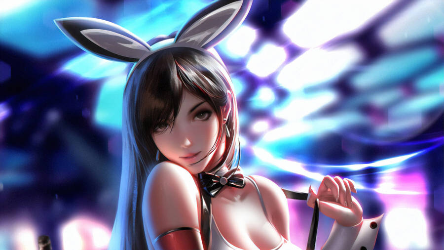 Ff7 Bunny Tifa Wallpaper