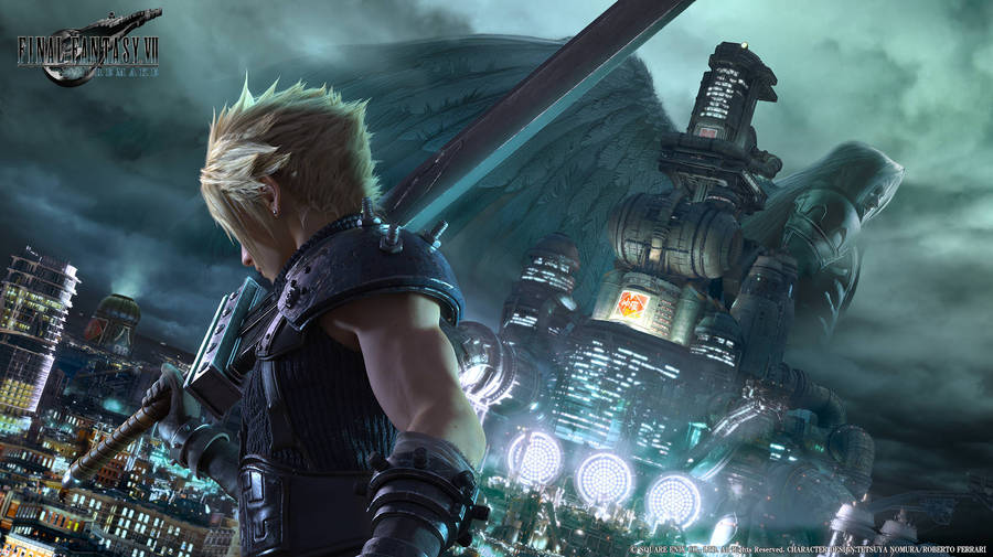 Ff7 Sephiroth And Cloud Wallpaper