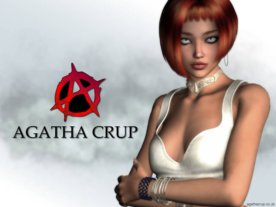 Fierce Agatha Crup Graphic Wallpaper