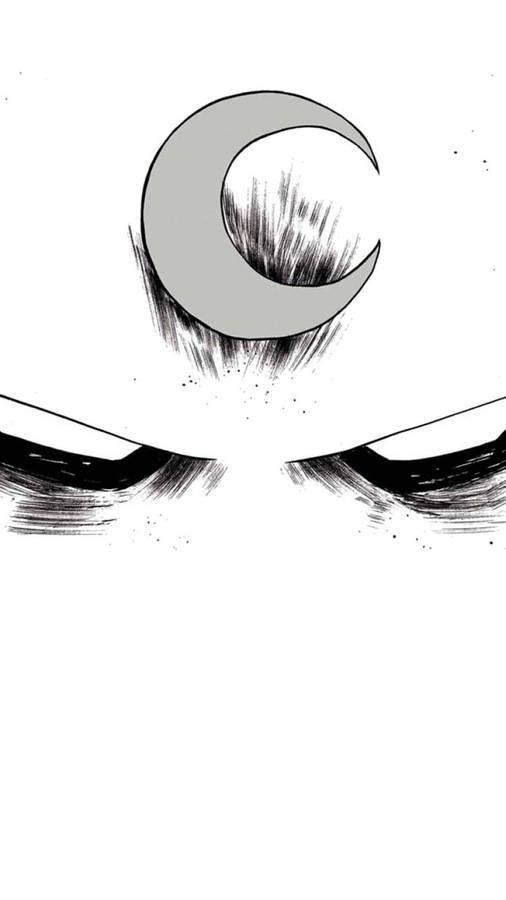 Fierce Face Of Moon Knight Phone Wallpaper