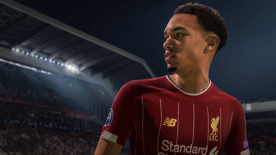 Fifa 21 Ea Sports Character Trent Alexander-arnold Wallpaper