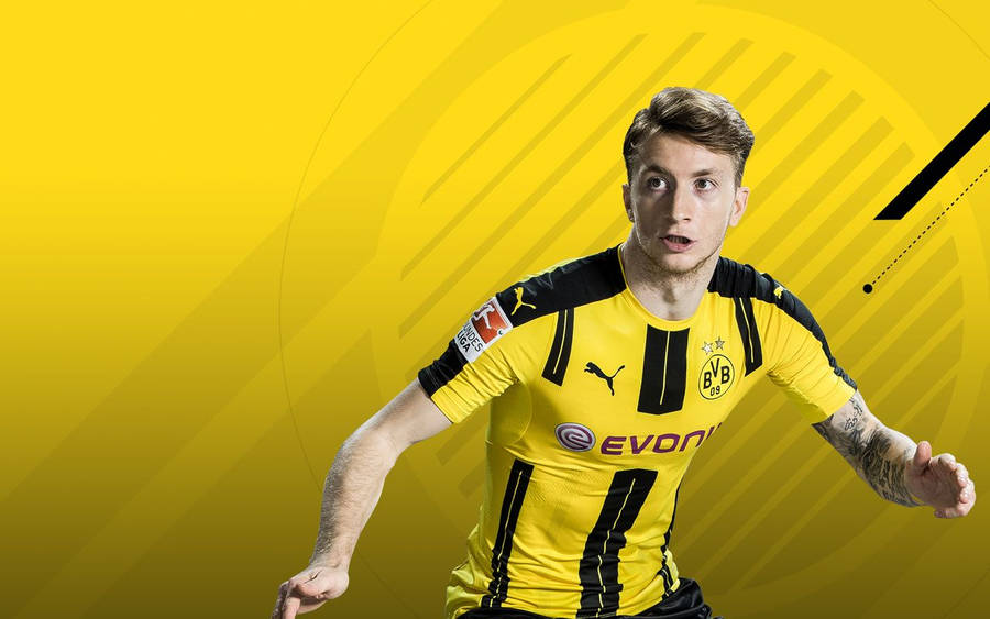 Fifa 21 German Football Player Marco Reus Wallpaper