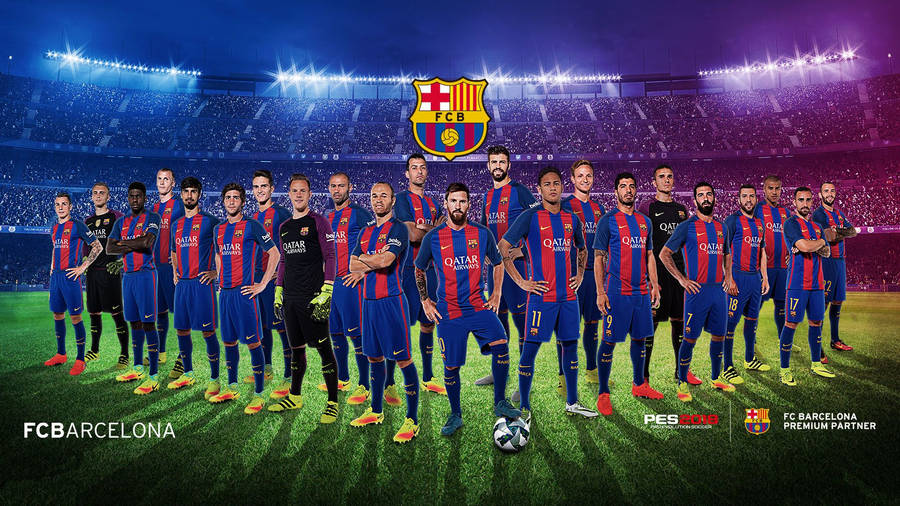 Fifa World Cup Fc Barcelona Team Wallpaper